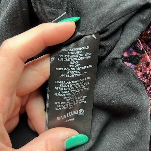 DREAMY Boho Free People Jacket Oversized XS - Picture 5 of 6